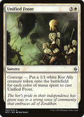 Front Unificado / Unified Front - Magic: The Gathering - MoxLand